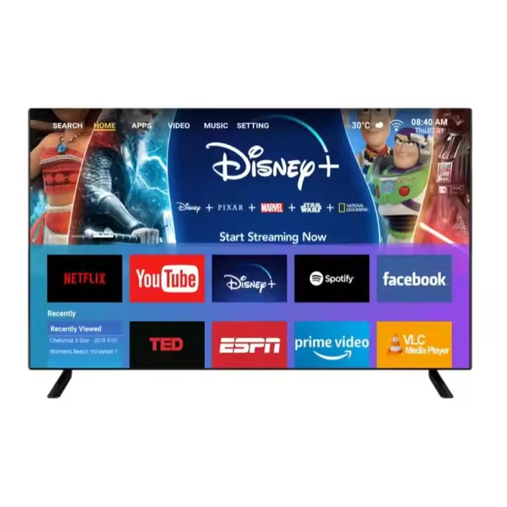 Zeda 50 LED 4K Smart Roku Tv
